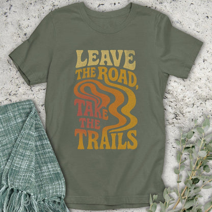 Stepping Green T-Shirt Leave The Road T-Shirt