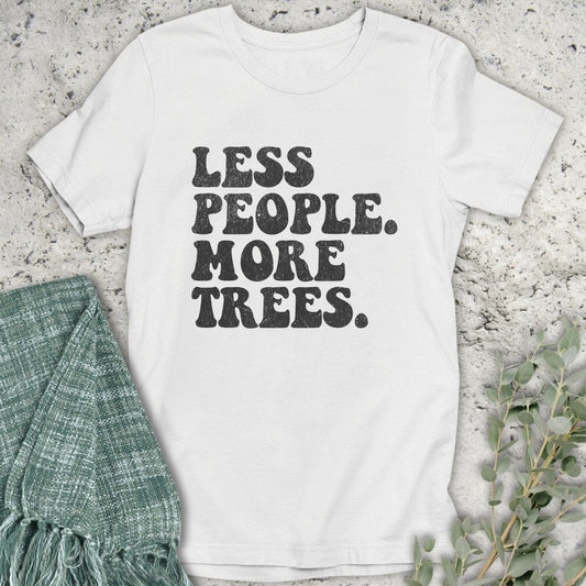 Stepping Green T-Shirt Less People T-Shirt