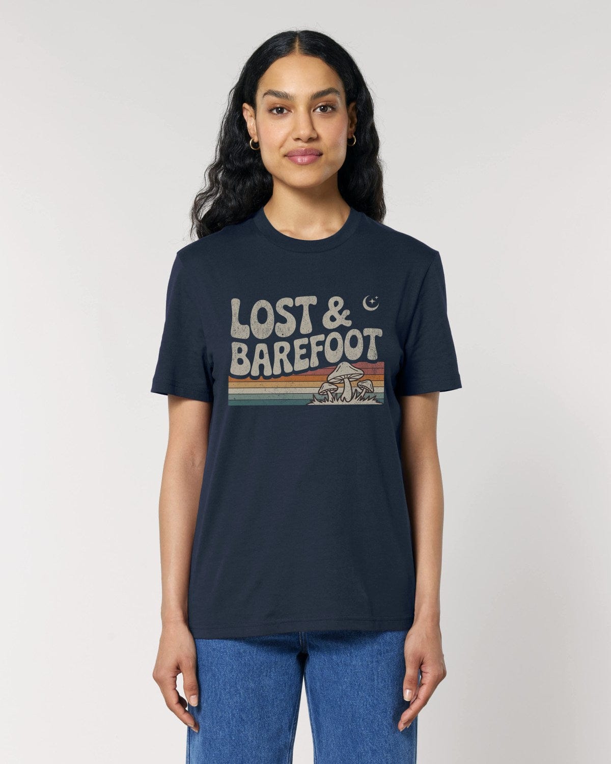 Stepping Green T-Shirt Lost & Barefoot T-Shirt