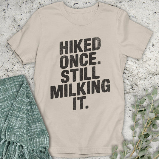 Stepping Green T-Shirt Milking It T-Shirt