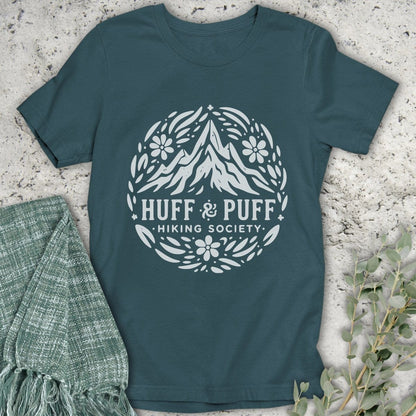 Stepping Green T-Shirt Monochrome Puff Organic T-Shirt