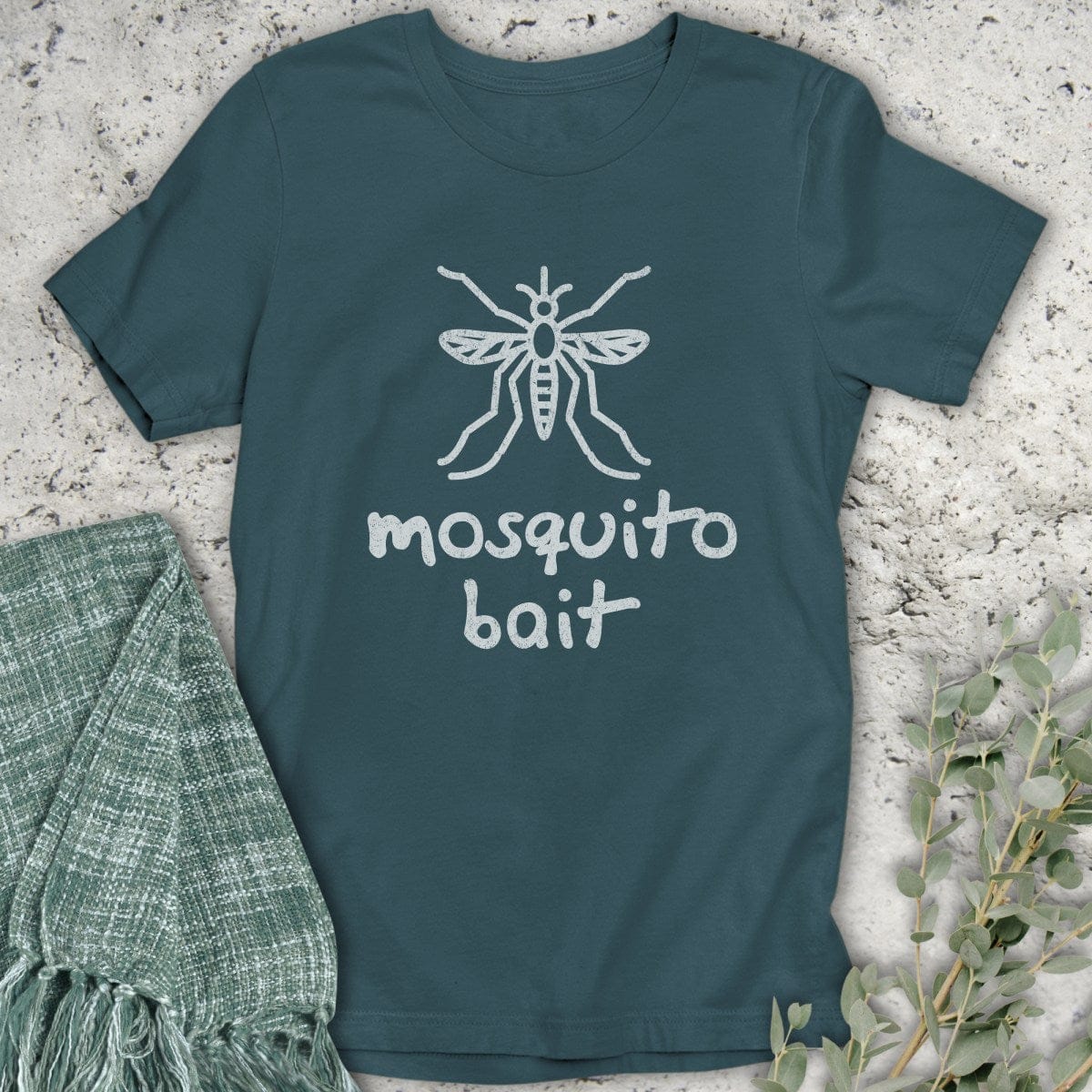 Stepping Green T-Shirt Mosquito Bait Organic T-Shirt