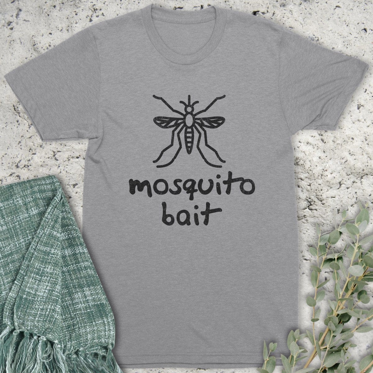 Stepping Green T-Shirt Mosquito Bait Organic T-Shirt