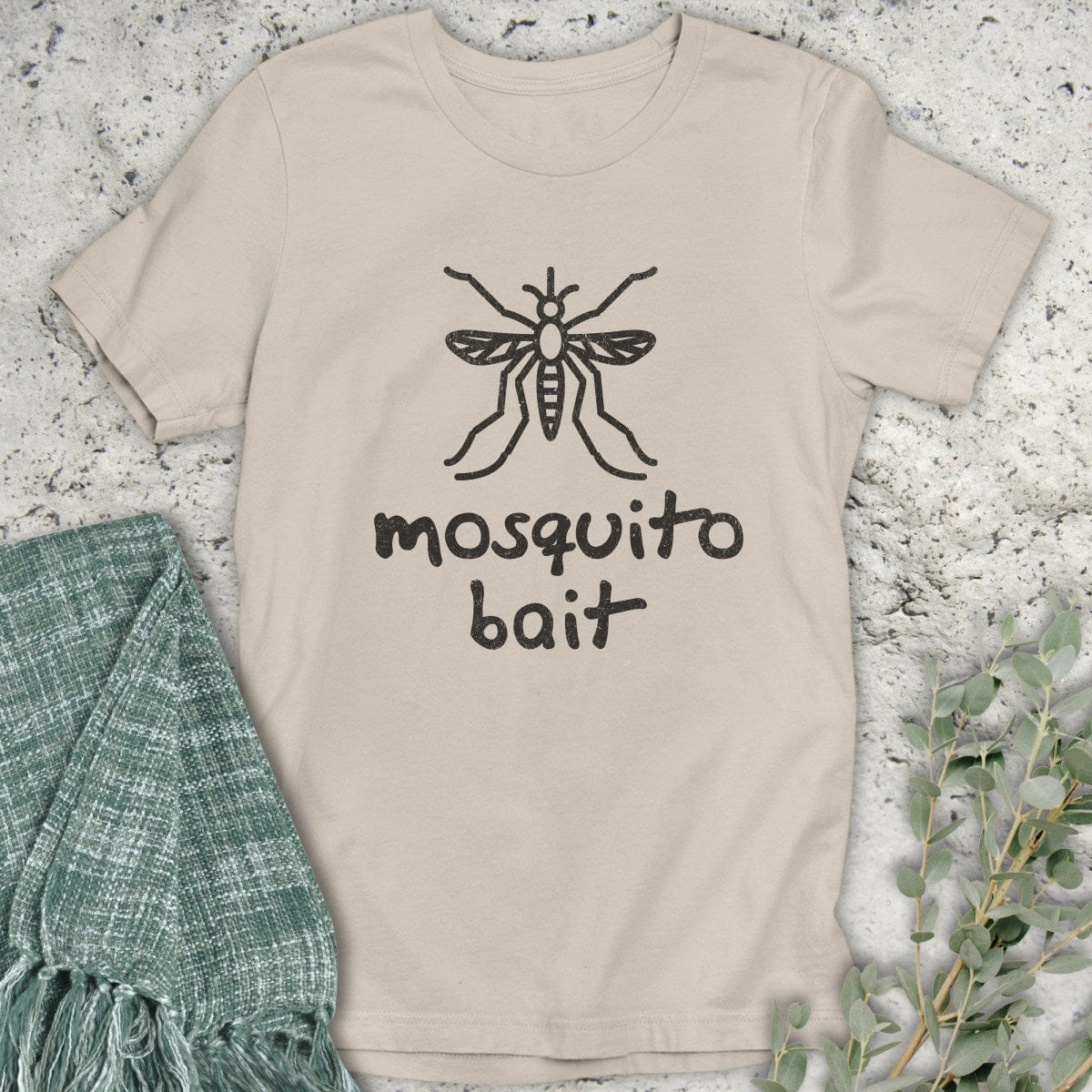 Stepping Green T-Shirt Mosquito Bait Organic T-Shirt