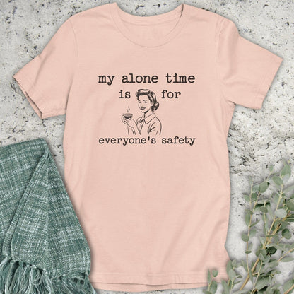 Stepping Green T-Shirt My Alone Time T-Shirt