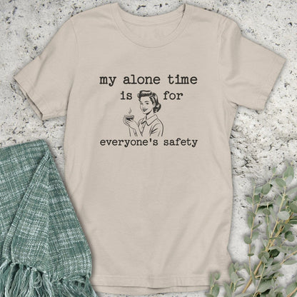 Stepping Green T-Shirt My Alone Time T-Shirt