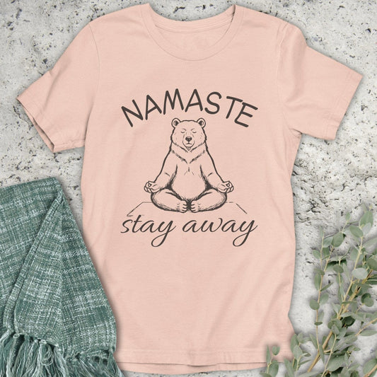 Stepping Green T-Shirt Namaste Away T-Shirt