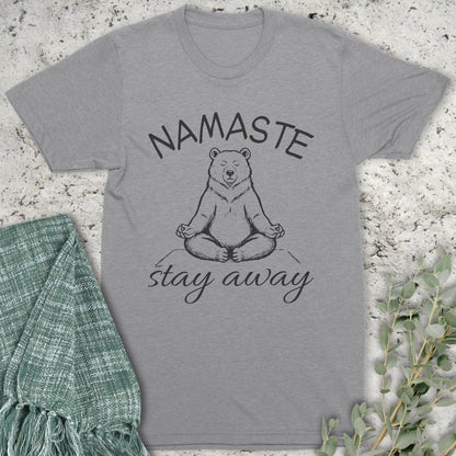Stepping Green T-Shirt Namaste Away T-Shirt