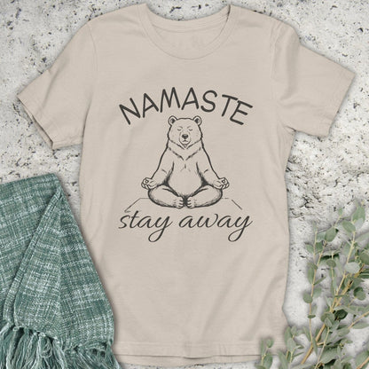 Stepping Green T-Shirt Namaste Away T-Shirt