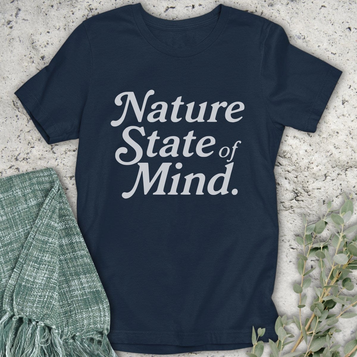 Stepping Green T-Shirt Nature State of Mind T-Shirt