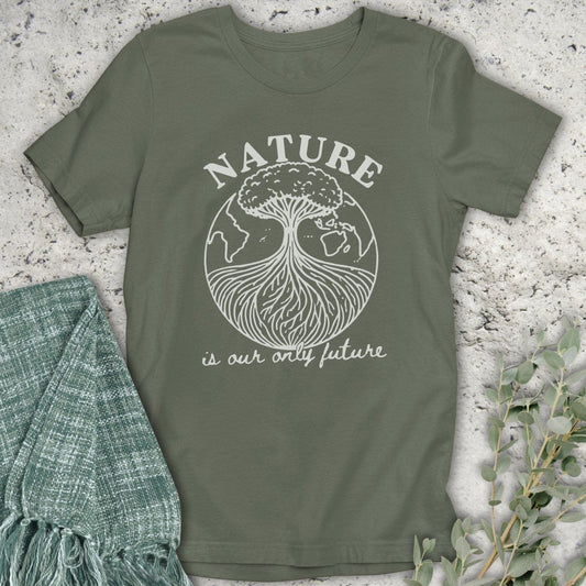 Stepping Green T-Shirt Nature T-Shirt