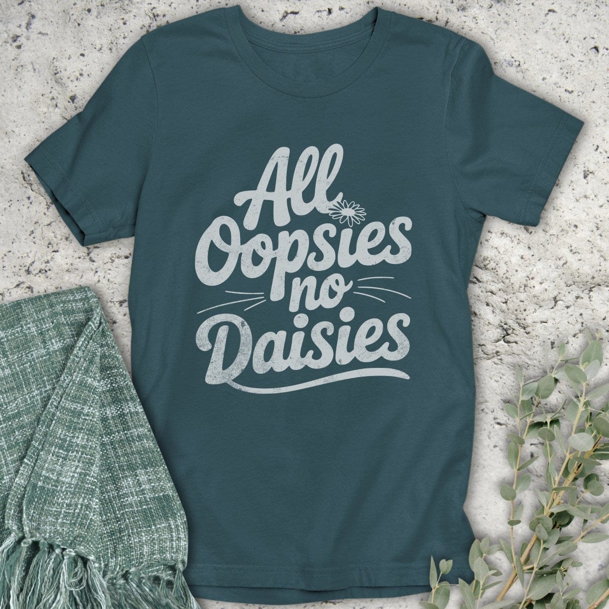 Stepping Green T-Shirt No Daisies Organic T-Shirt