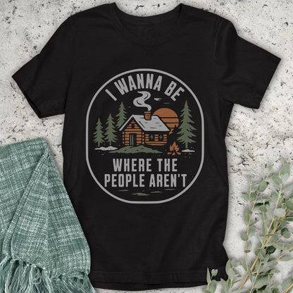 Stepping Green T-Shirt No People Cabin T-Shirt