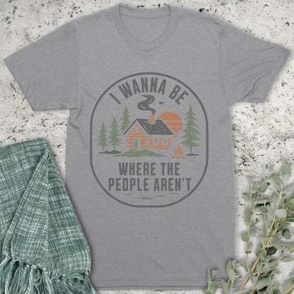 Stepping Green T-Shirt No People Cabin T-Shirt