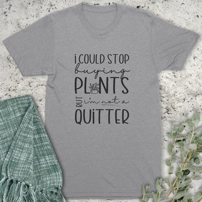 Stepping Green T-Shirt Not A Quitter T-Shirt
