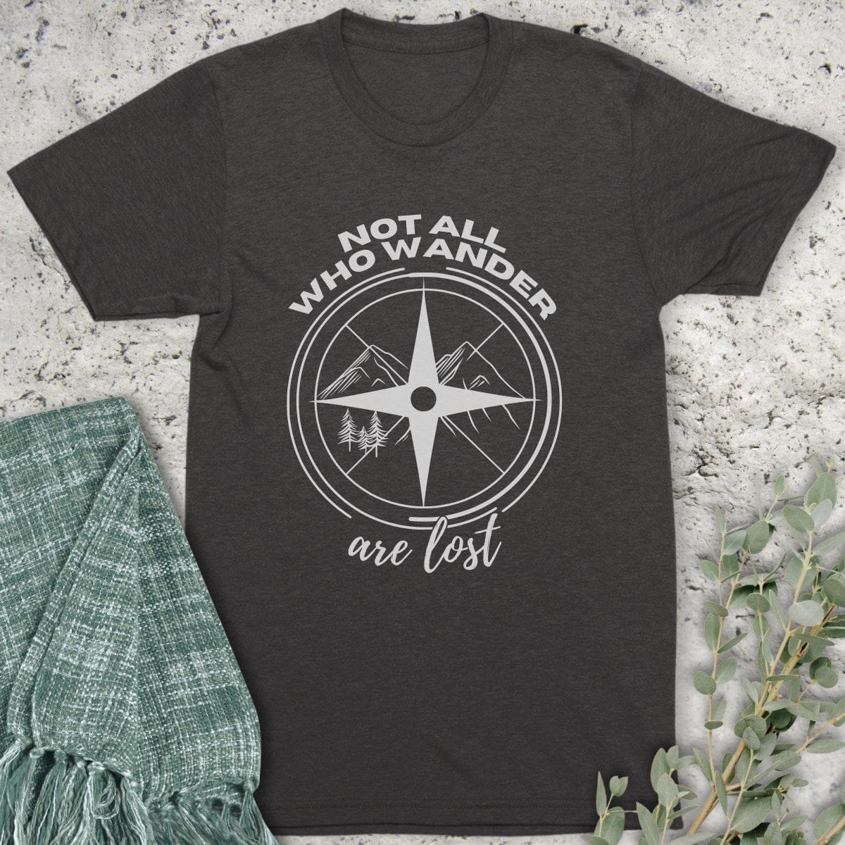 Stepping Green T-Shirt Not Lost Organic T-Shirt