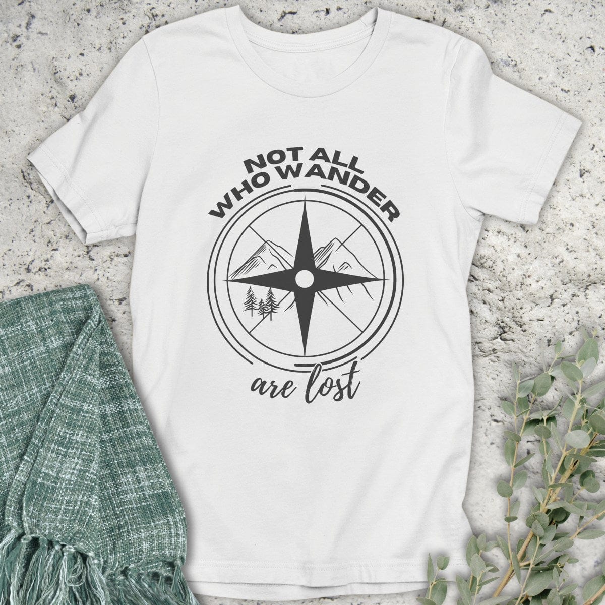 Stepping Green T-Shirt Not Lost T-Shirt