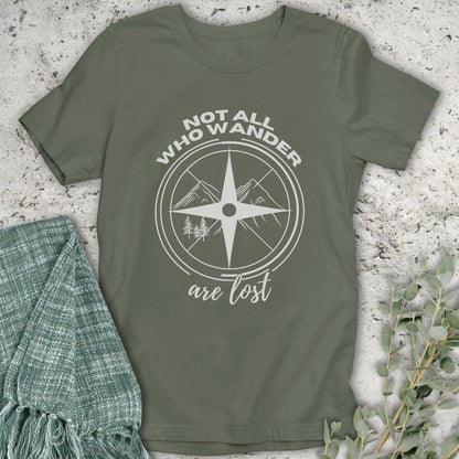 Stepping Green T-Shirt Not Lost T-Shirt