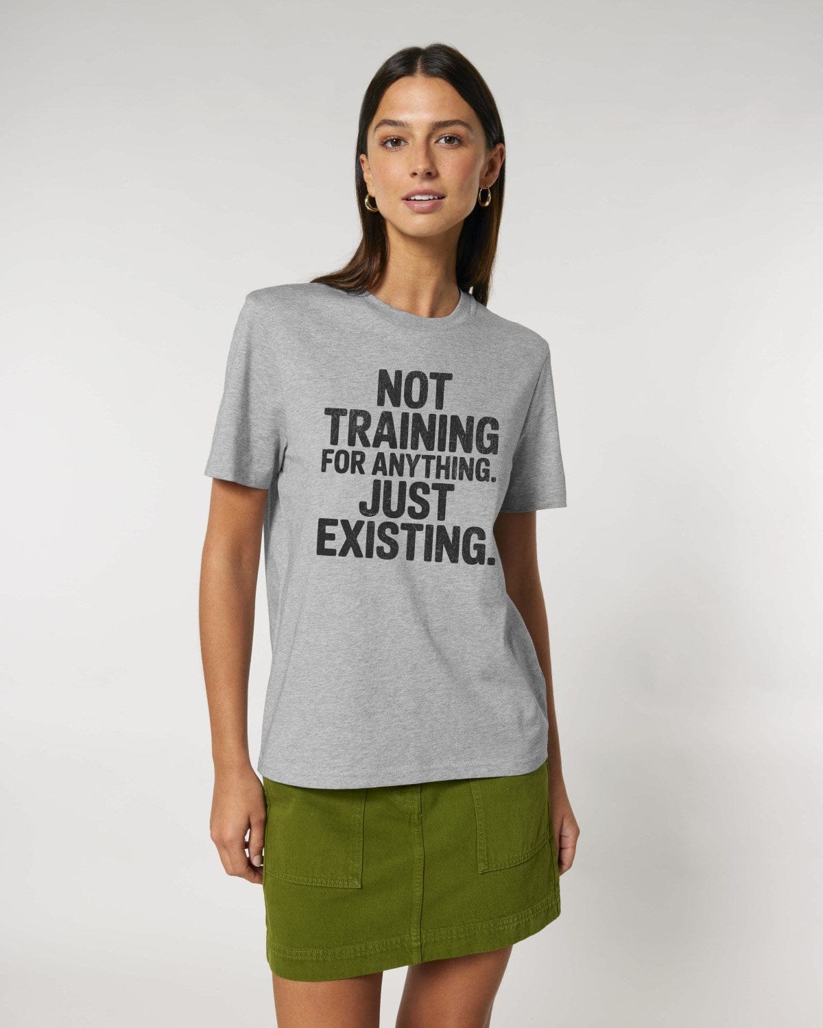Stepping Green T-Shirt Not Training T-Shirt