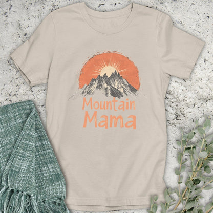 Stepping Green T-Shirt Orange Mountain Mama T-Shirt