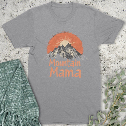 Stepping Green T-Shirt Orange Mountain Mama T-Shirt