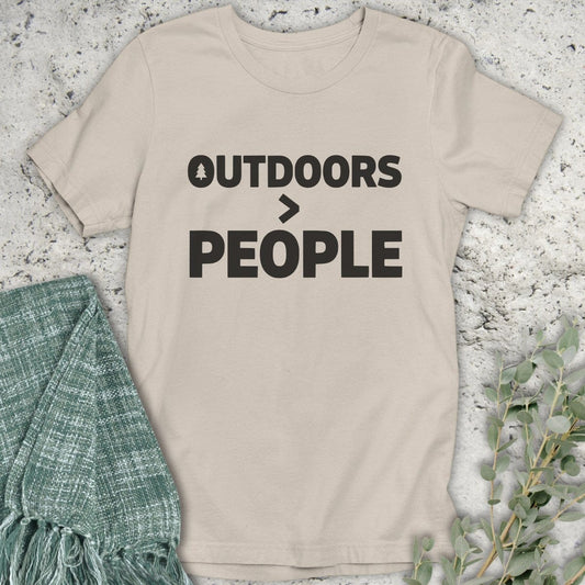 Stepping Green T-Shirt Outdoors > People T-Shirt