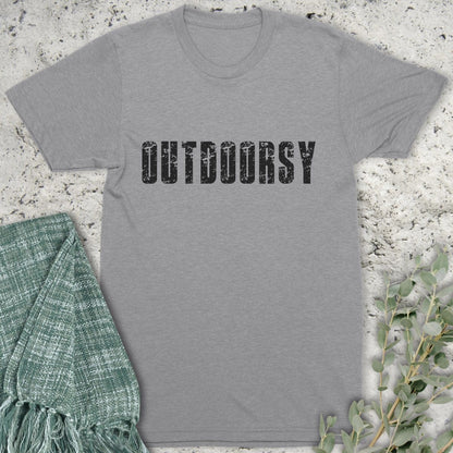 Stepping Green T-Shirt Outdoorsy T-Shirt