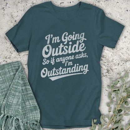 Stepping Green T-Shirt Outstanding Organic T-Shirt