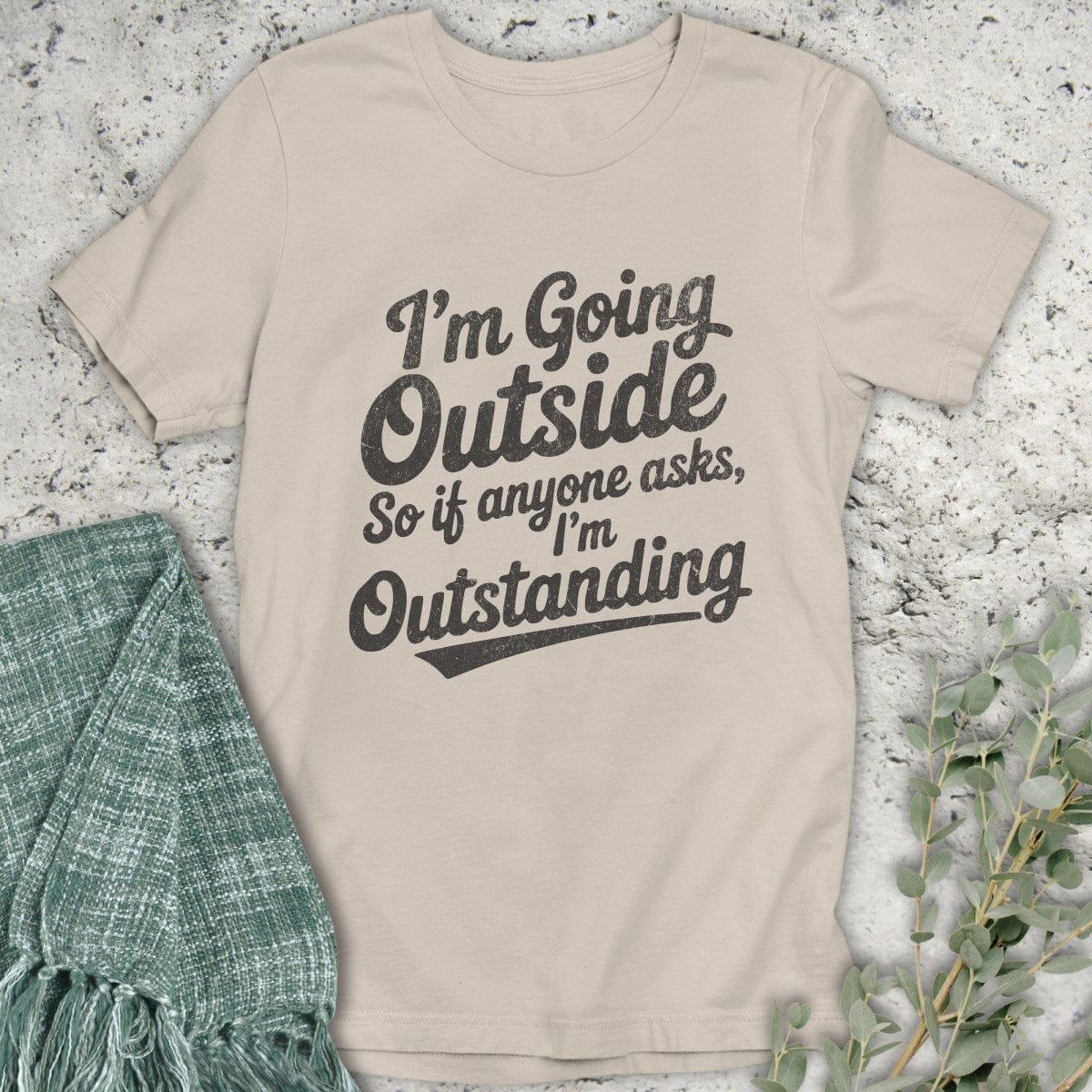 Stepping Green T-Shirt Outstanding Organic T-Shirt