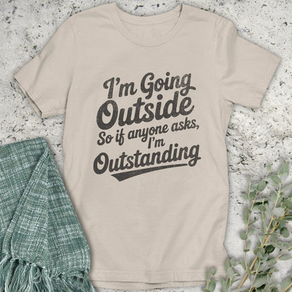 Stepping Green T-Shirt Outstanding Organic T-Shirt