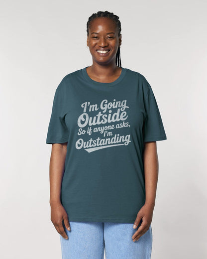 Stepping Green T-Shirt Outstanding Organic T-Shirt