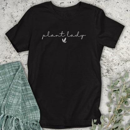 Stepping Green T-Shirt Plant Lady T-Shirt