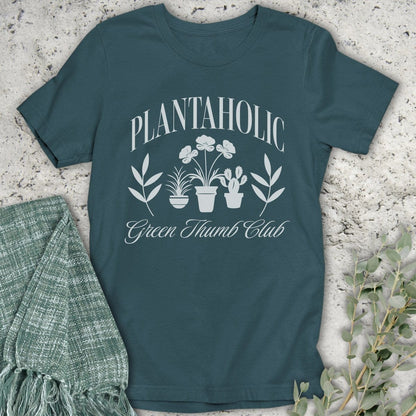 Stepping Green T-Shirt Plantaholic Organic T-Shirt