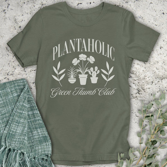 Stepping Green T-Shirt Plantaholic T-Shirt