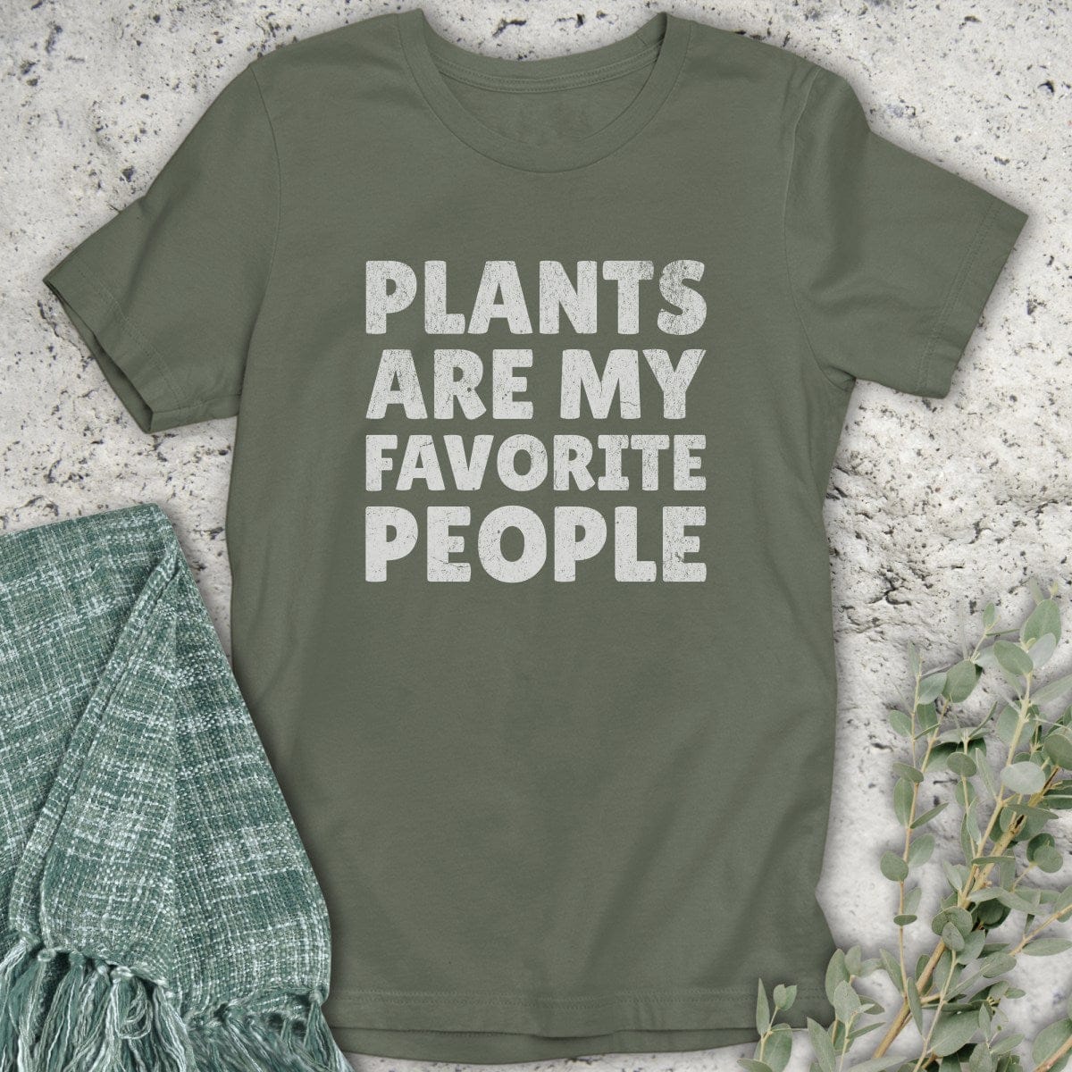Stepping Green T-Shirt Plants Are My People T-Shirt