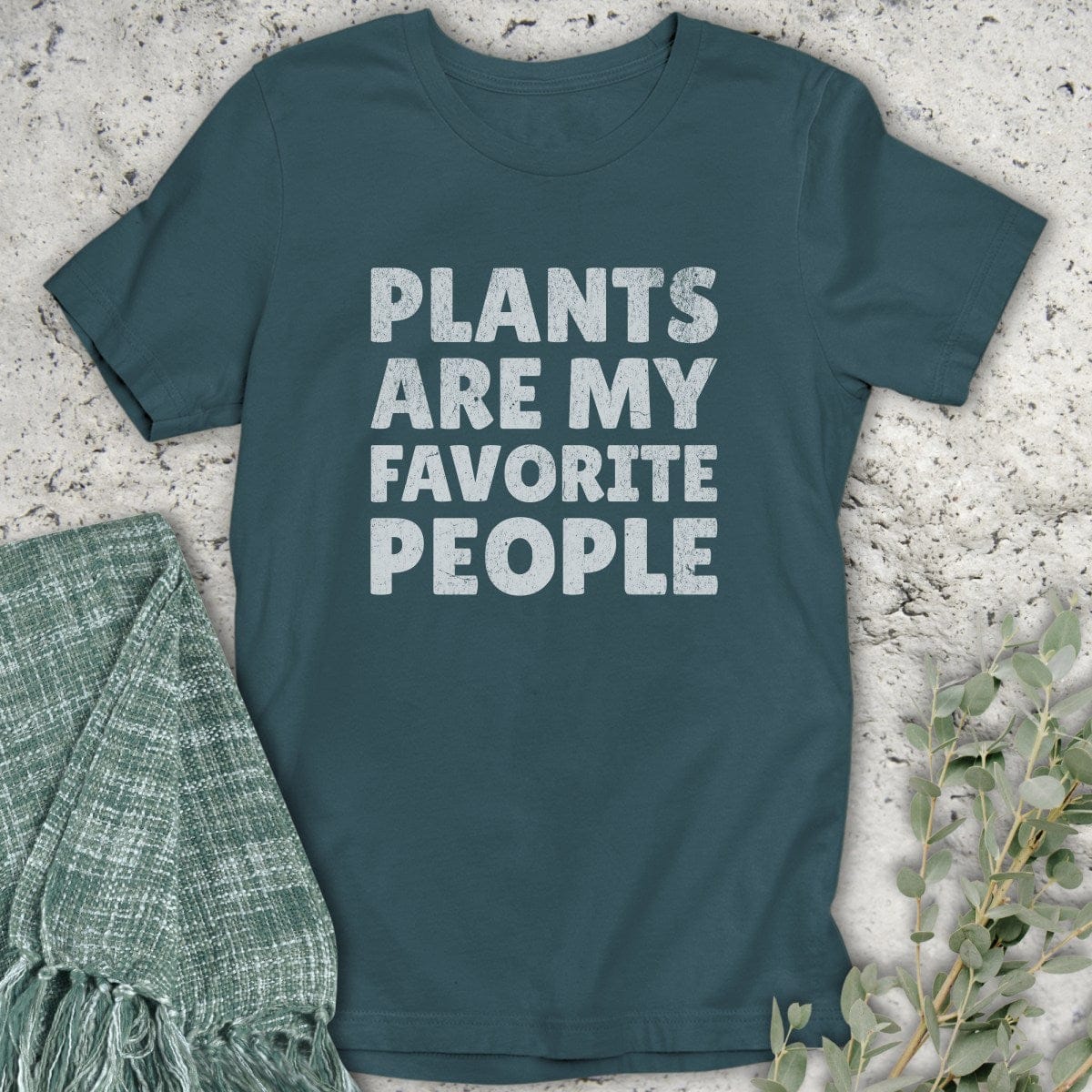 Stepping Green T-Shirt Plants Are My People T-Shirt