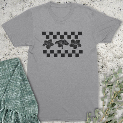 Stepping Green T-Shirt Plumeria T-Shirt