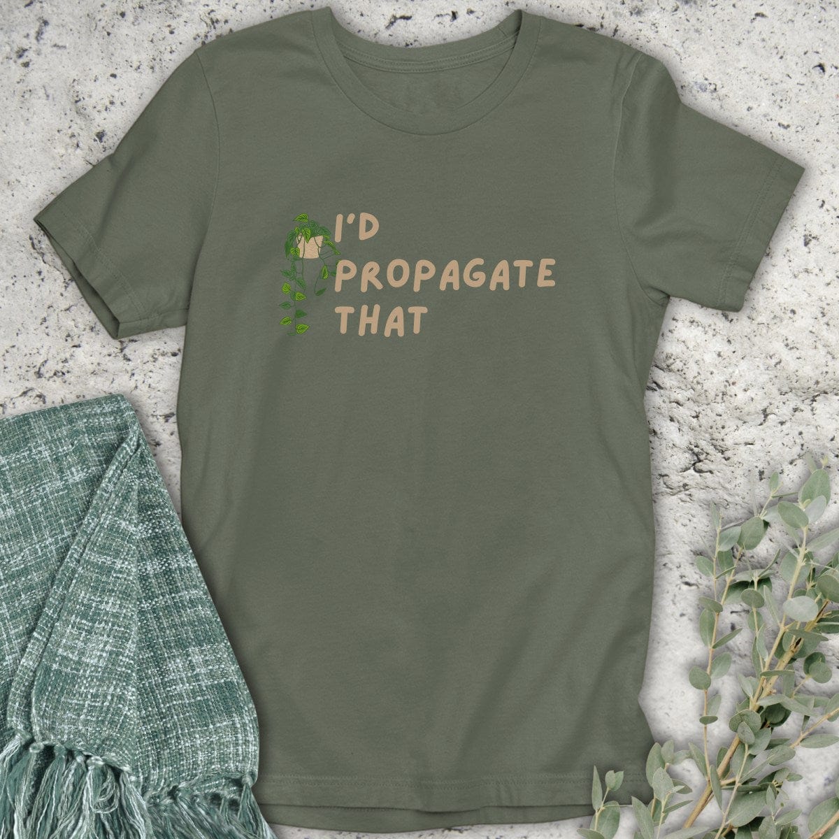 Stepping Green T-Shirt Propagate T-Shirt