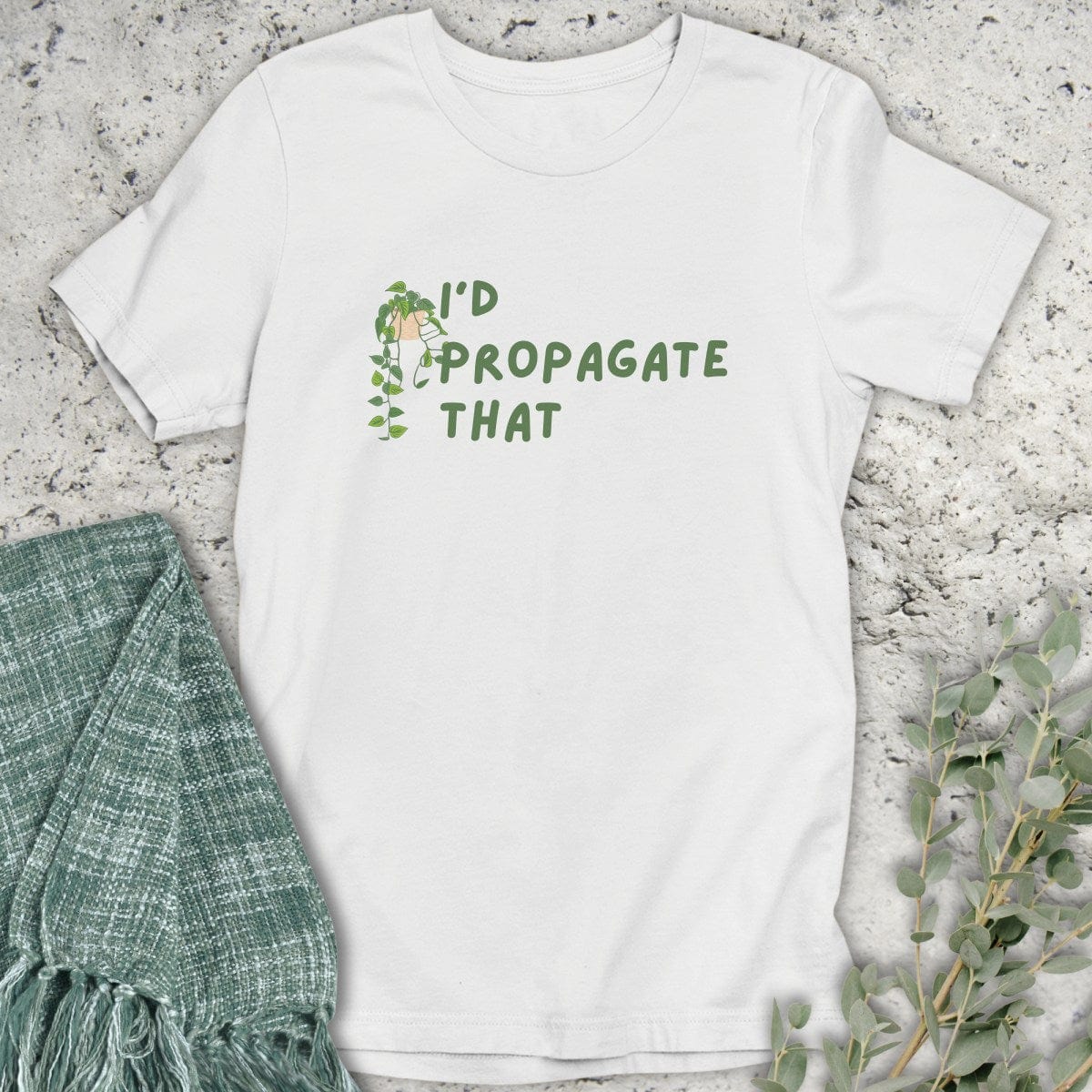 Stepping Green T-Shirt Propagate T-Shirt