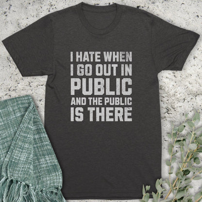 Stepping Green T-Shirt Public In Public T-Shirt