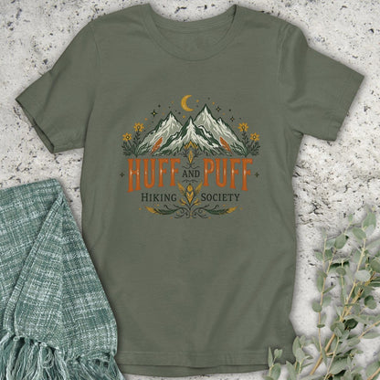 Stepping Green T-Shirt Puff Mountain T-Shirt