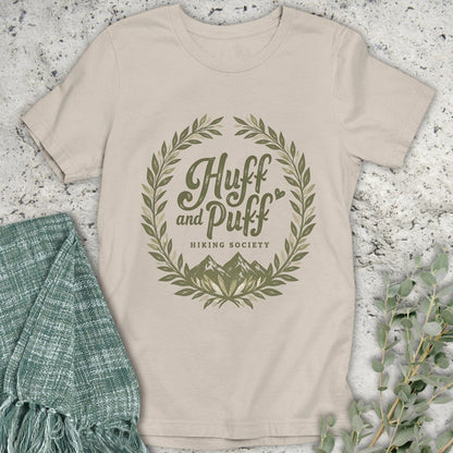 Stepping Green T-Shirt Puff Wreath T-Shirt
