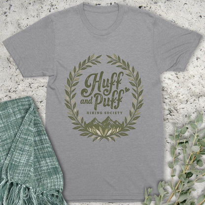 Stepping Green T-Shirt Puff Wreath T-Shirt