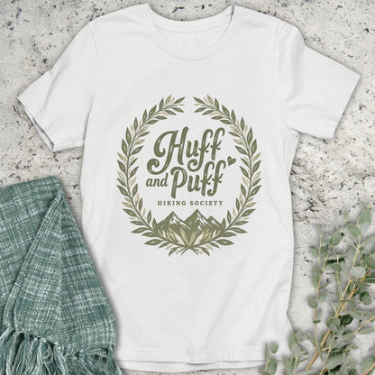 Stepping Green T-Shirt Puff Wreath T-Shirt
