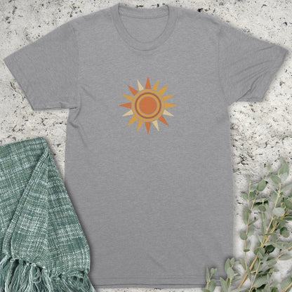 Stepping Green T-Shirt Retro Sun T-Shirt