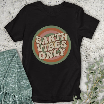 Stepping Green T-Shirt Rooted Earth Vibes T-Shirt