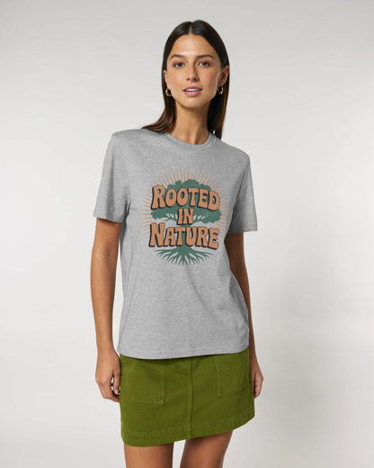 Stepping Green T-Shirt Rooted in Nature Rays T-Shirt