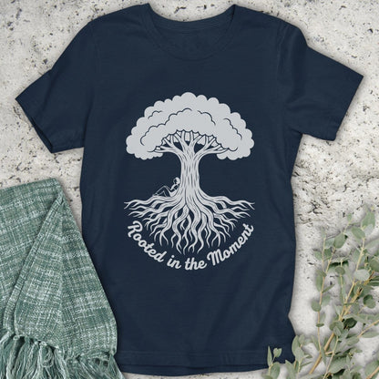 Stepping Green T-Shirt Rooted in the Moment T-Shirt