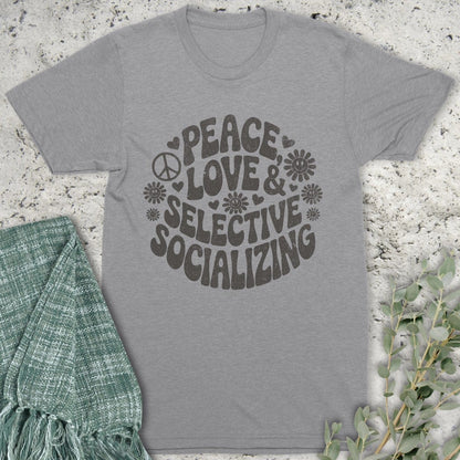 Stepping Green T-Shirt Selective Socializing T-Shirt