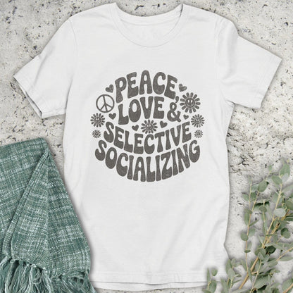 Stepping Green T-Shirt Selective Socializing T-Shirt